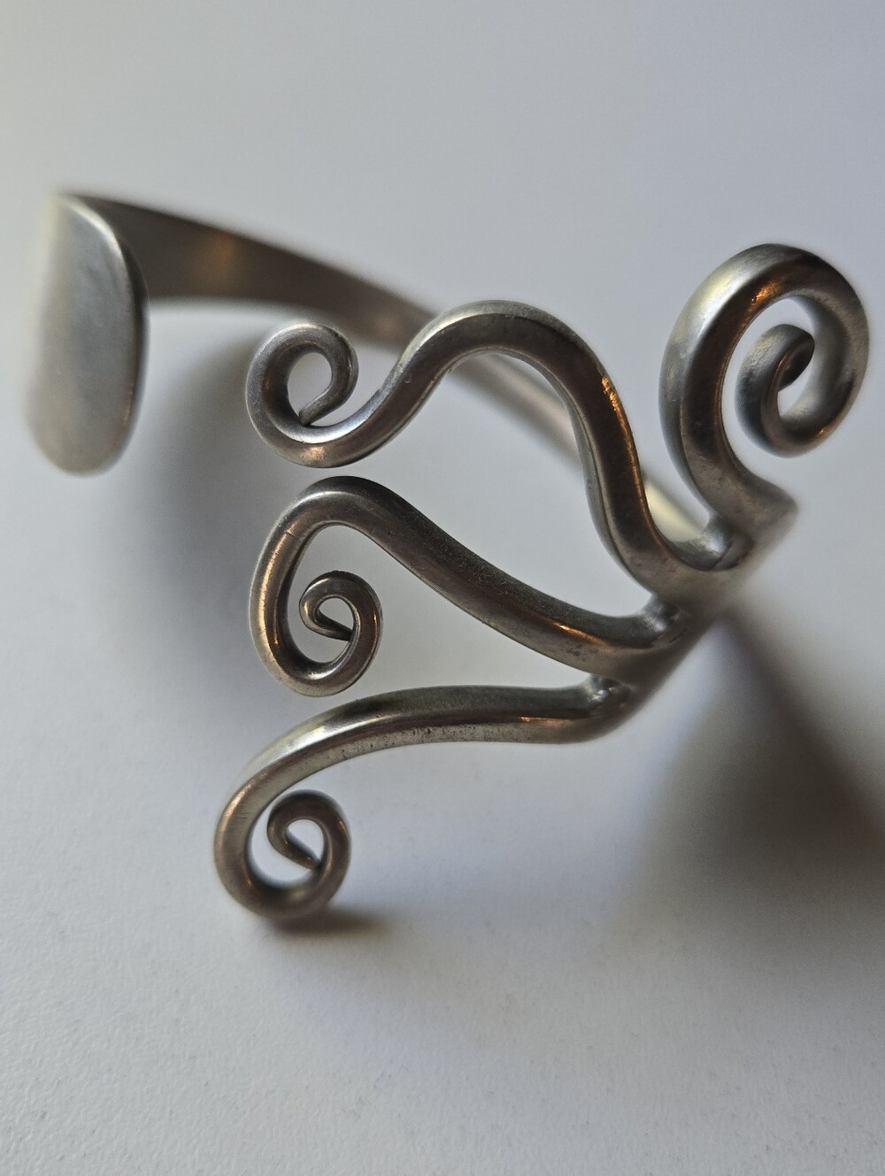 Artisan Fork Cuff Bracelet